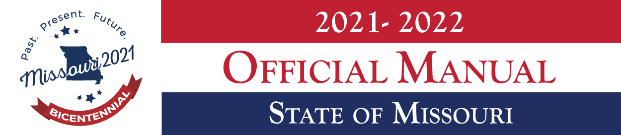 Official Manual State of Missouri 2021-2022 Banner