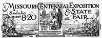 Promotional Material for Centennial Exposition and State Fair, 1921.