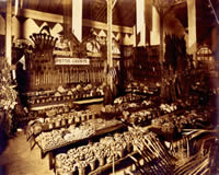 Pettis County Produce Display, 1915.