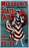 Official State Fair Poster, 1916.