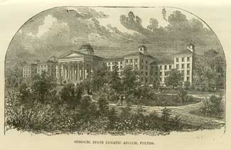 Missouri State Lunatic Asylum, c. 1875