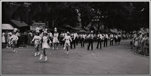 Marching band at the Missouri State Fair