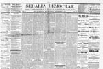 Sedalia Democratic Press, Democrat, and Sedalia Weekly Democrat
