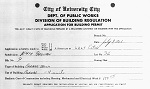 University City Building Permits and Their Applications