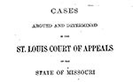 Missouri Appeal Reports