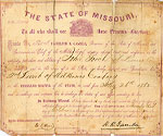 State Historical Society of Missouri - Civil War Manuscripts